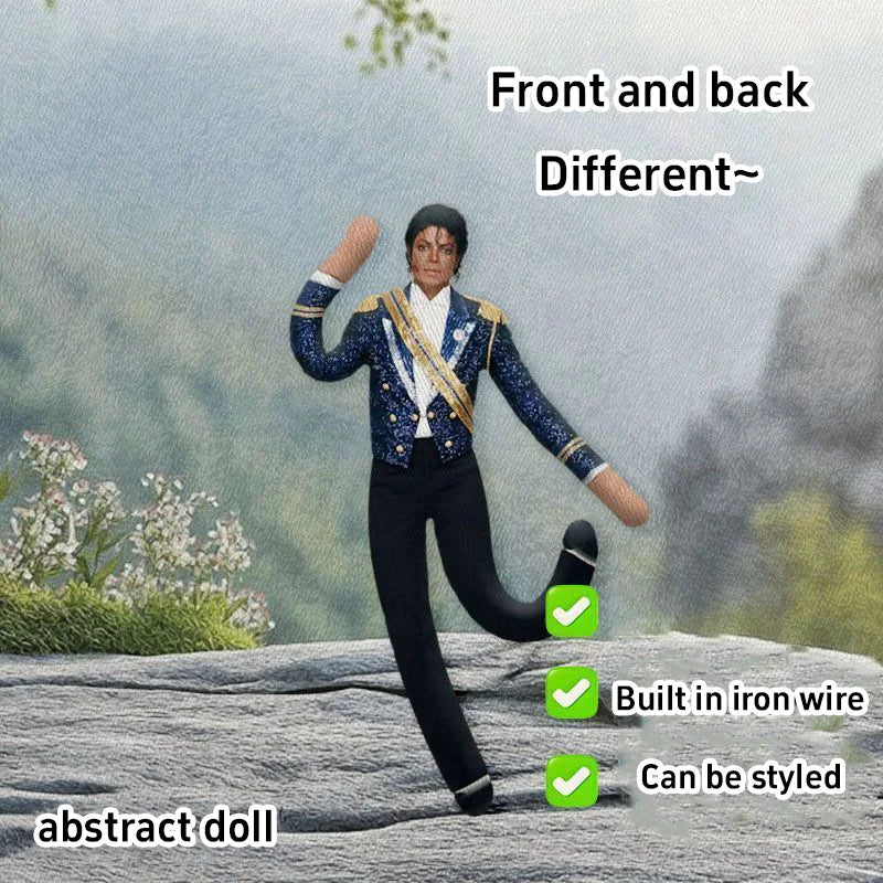 Michael Jackson Bendable Poseable Plush Doll