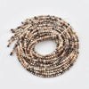 Mixed-Color Rondelle Glass Beads for Jewelry Making