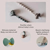 Silicone Baby Pacifier Clip with Teether