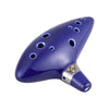 Ceramic 12-Hole Ocarina with Songbook and Neck Cord