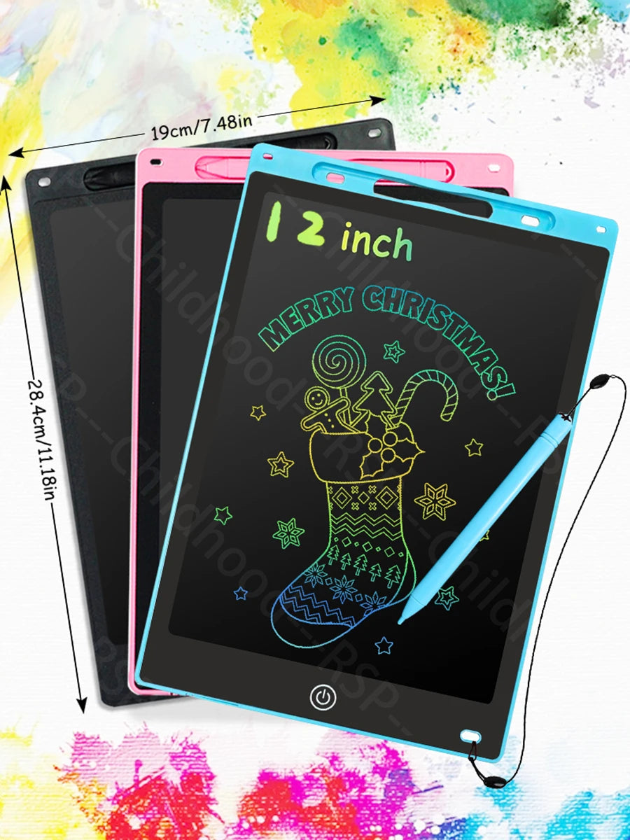 LCD Writing Tablet for Kids – Doodle Board with Lock Function