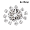 Punk Spike Rivets for DIY Clothing and Accessories