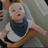 Soft Cotton Muslin Baby Bibs with Absorbent Gauze