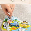 Farm Animal Wooden Screw Puzzle Toy Set with Child-Safe Tools