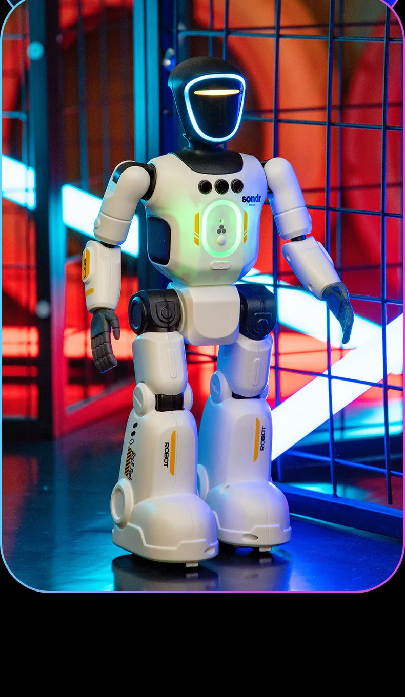 Interactive Gesture-Controlled Robot with Dance and Learning Modes