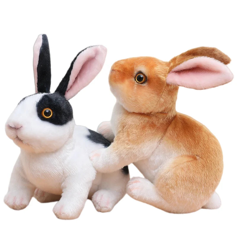 Lifelike Plush Bunny Rabbit Stuffed Animal