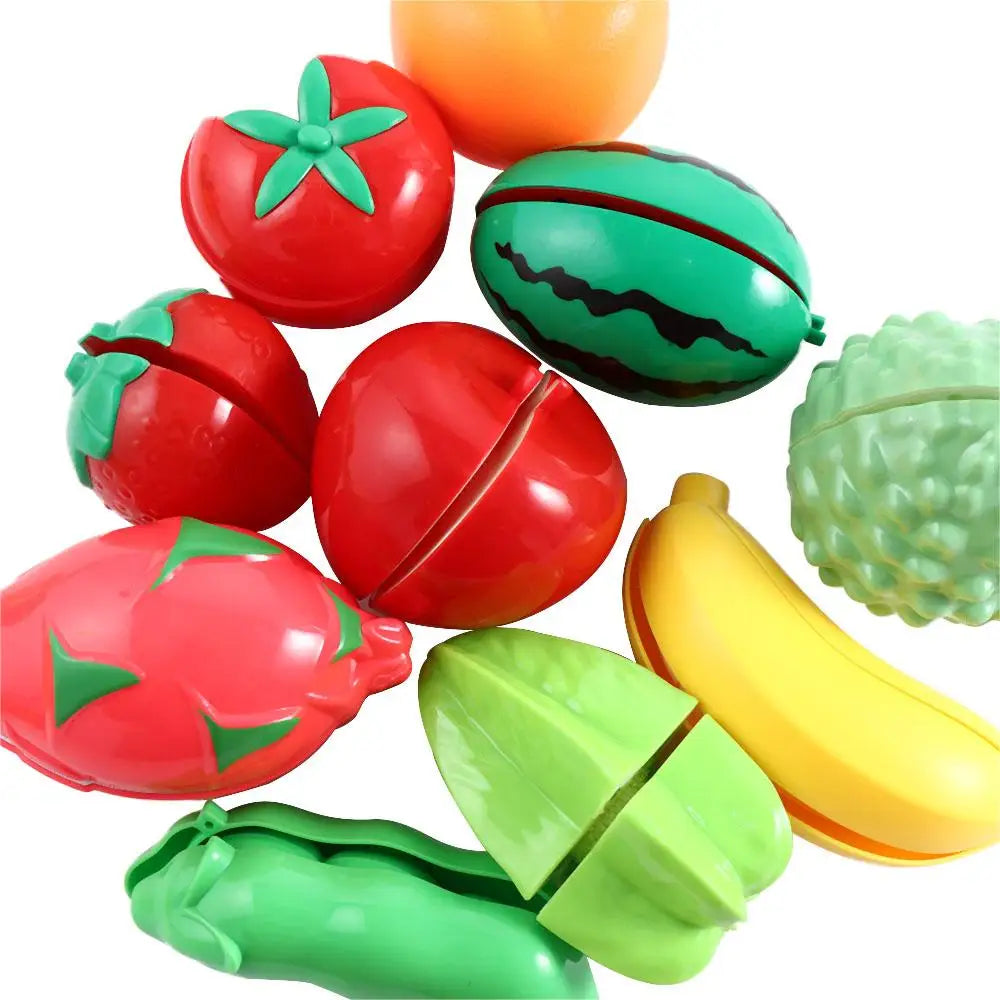 Pretend Play Cutting Food Toy Set for Kids