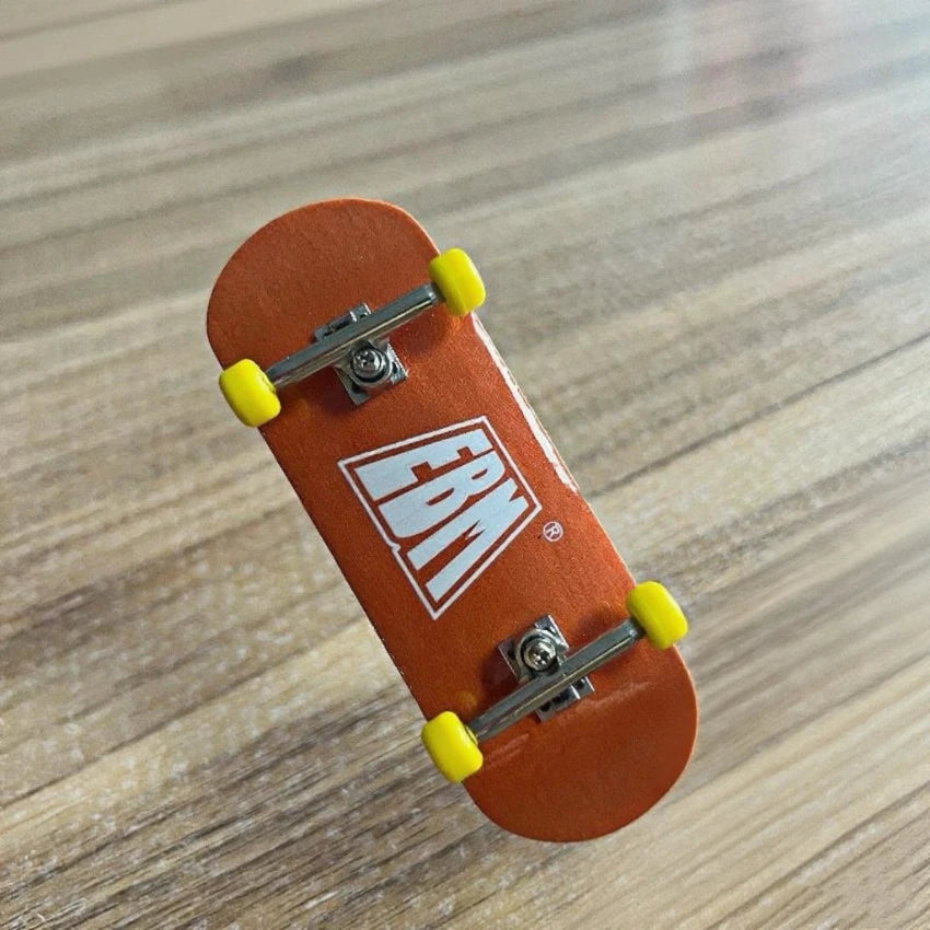 Maple Wood Finger Skateboard with Tool – 34mm Mini Skate Deck