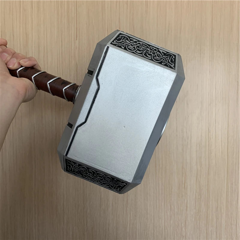Thor-Inspired Rubber Hammer Costume Prop
