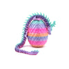 Articulated Dragon Figurine with Egg Display