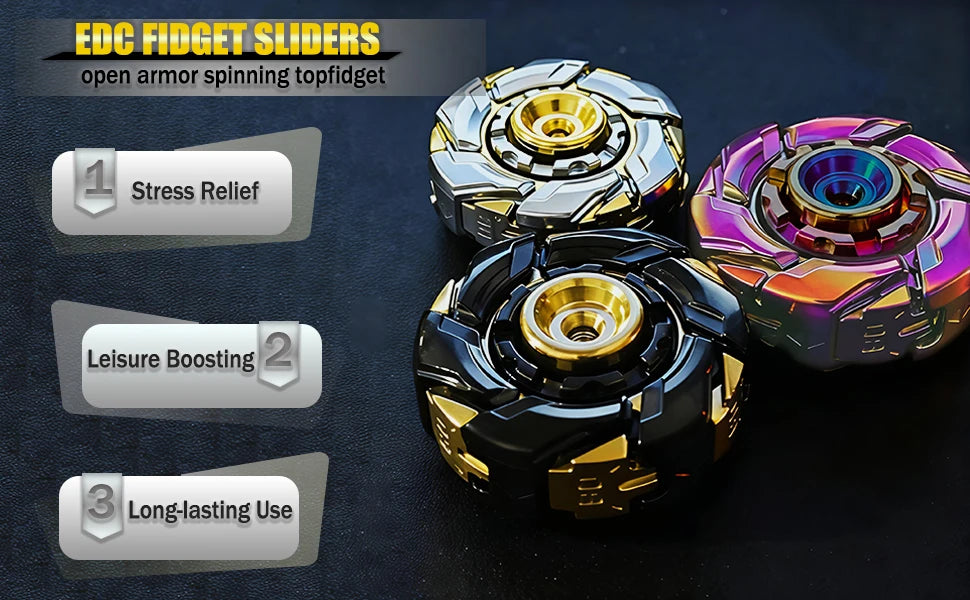 Precision Alloy Fidget Spinner for Stress Relief