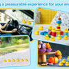 Classic Yellow Squeaky Rubber Ducks for Bath, Party Favors, and Decor