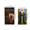 A modern Spellcaster's Tarot deck featuring two figures in robes standing before a rainbow background.