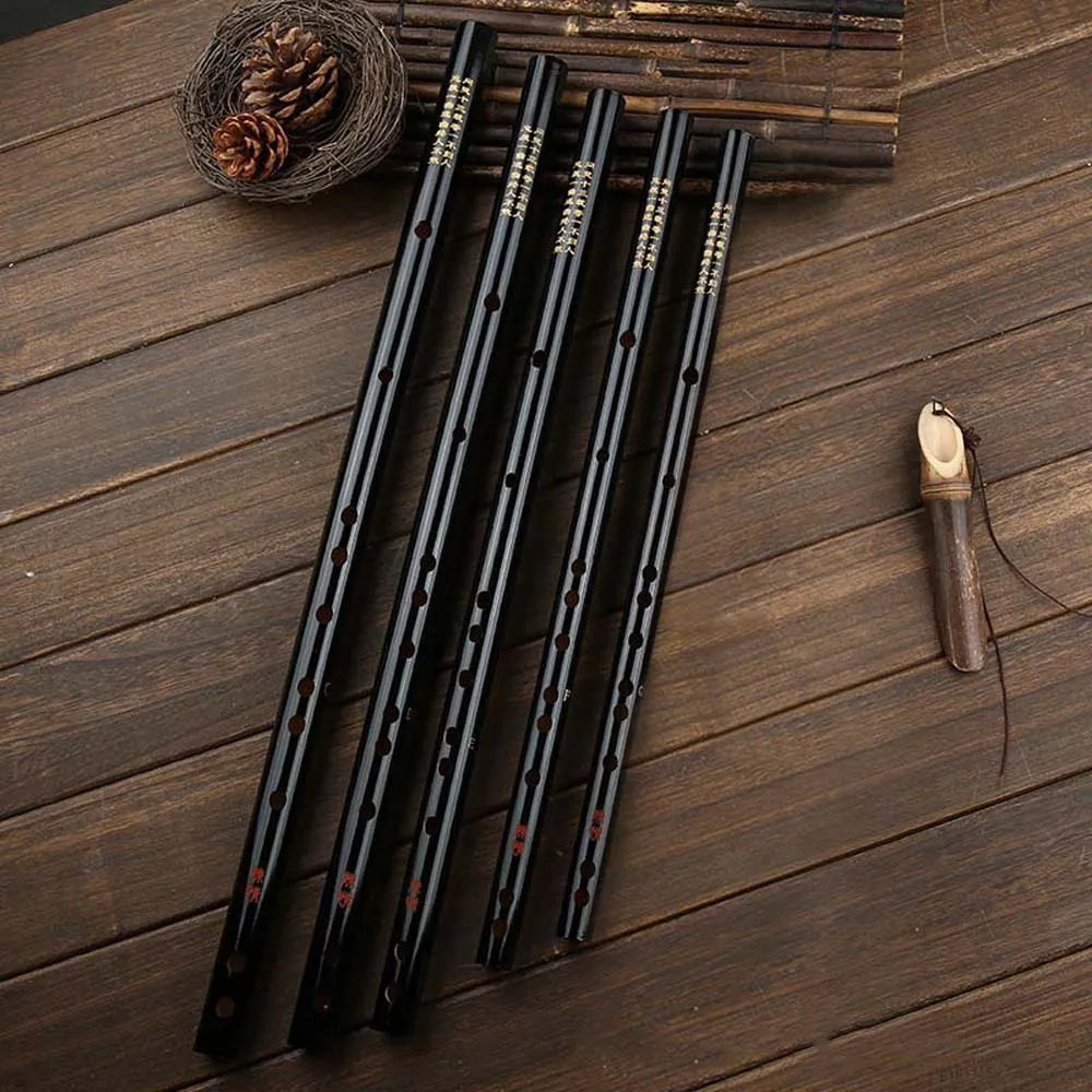 Bamboo Dizi Flute - Traditional Chinese Transverse Flute for Beginners