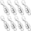 Magnetic Necklace Clasp Converter with Lobster Claw – 14K Gold & Silver Plated