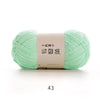 Soft Chenille Yarn for Knitting & Crochet - 50g Ball