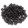 A pile of 200 colorful pony beads for DIY jewelry making
