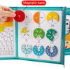 Magnetic Fraction Learning Book Set for Kids