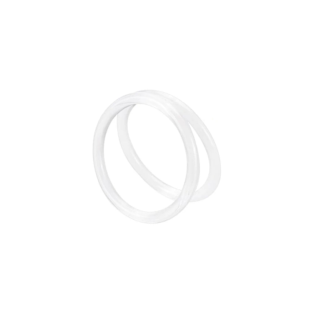 Set of Round Purse Handles for Bag Making (PVC)