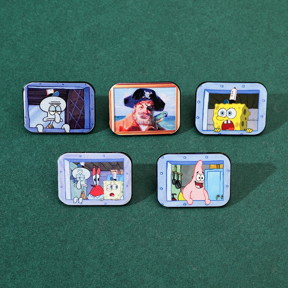 SpongeBob SquarePants Captain Patrick Star Enamel Pin