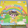 A yellow and green box for a Lemon FunToy Store party set featuring a cute character figurine.