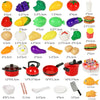 Pretend Play Food Cutting Set for Kids – Educational Fruit & Vegetable Toy