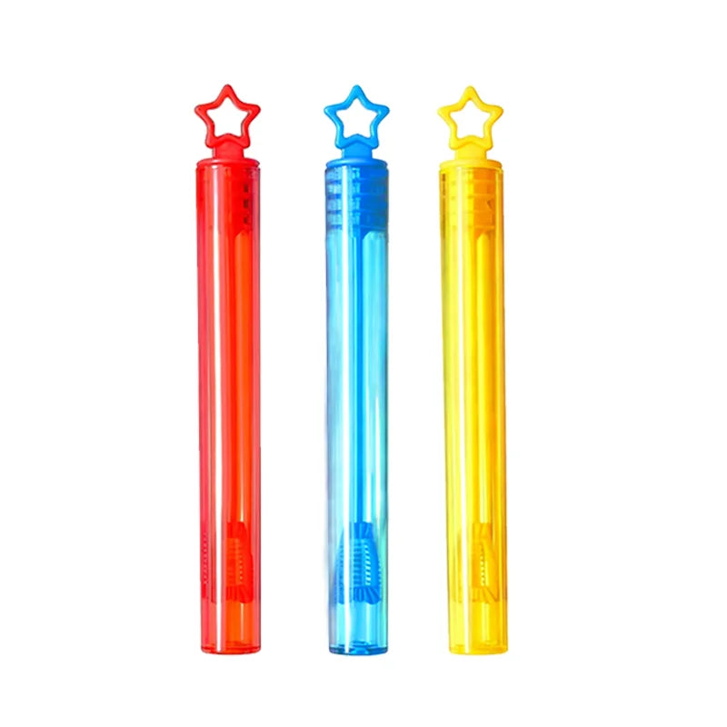 Mini Star-Top Bubble Wands for Party Favors (Set of 12/24)
