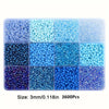 Glass Seed Beads Craft Kit with Organizer Box