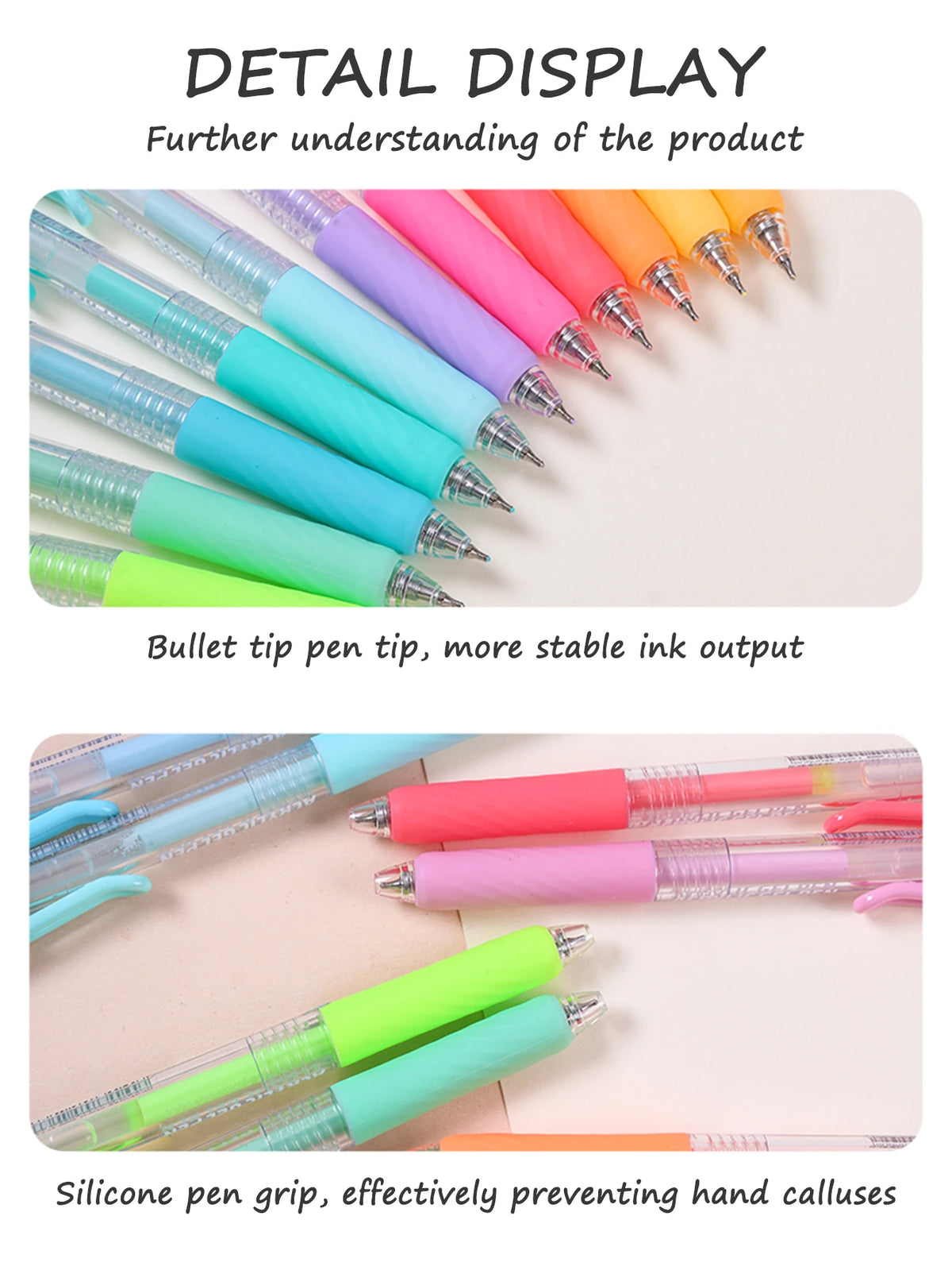 12 Color Acrylic Gel Pen Set