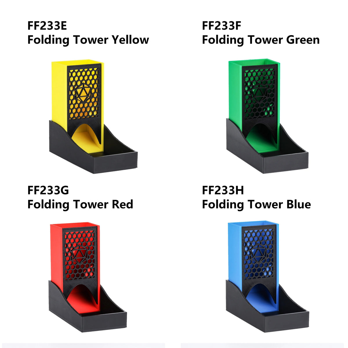 Portable Dice Tower for Tabletop RPG Games