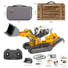 Alloy & Plastic Remote Control Excavator Engineering Toy