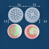 Flexible Silicone Epoxy Resin Mold – Round Shape for DIY Crafting