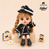 Coco Elegant Girl 13cm Articulated BJD Doll with Phone Lanyard & Replaceable Eyes