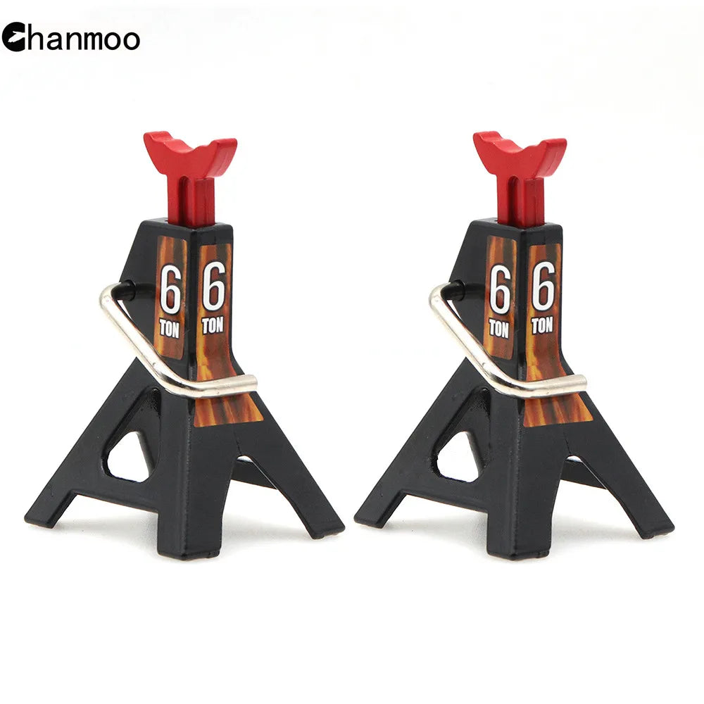 Heavy-Duty Adjustable Scale Jack Stands for 1/10 RC Crawlers