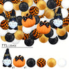 A set of 25 Halloween silicone beads featuring a Boo character, various colors like orange and black, and gold accents.