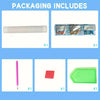 5D Owl Diamond Painting Kit with Tree Branch Design