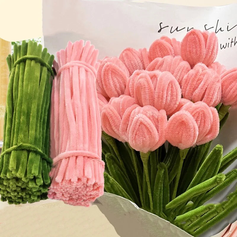 Chenille Stem Craft Sticks for DIY Art Projects