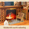 Eternal Bookstore DIY Book Nook Kit with LED Lighting