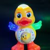 Electric Dancing Duck Toy with Music and Light-Up Eyes