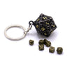 Metal Dice Set in Collector's Hollow Box – Dark Gothic Style