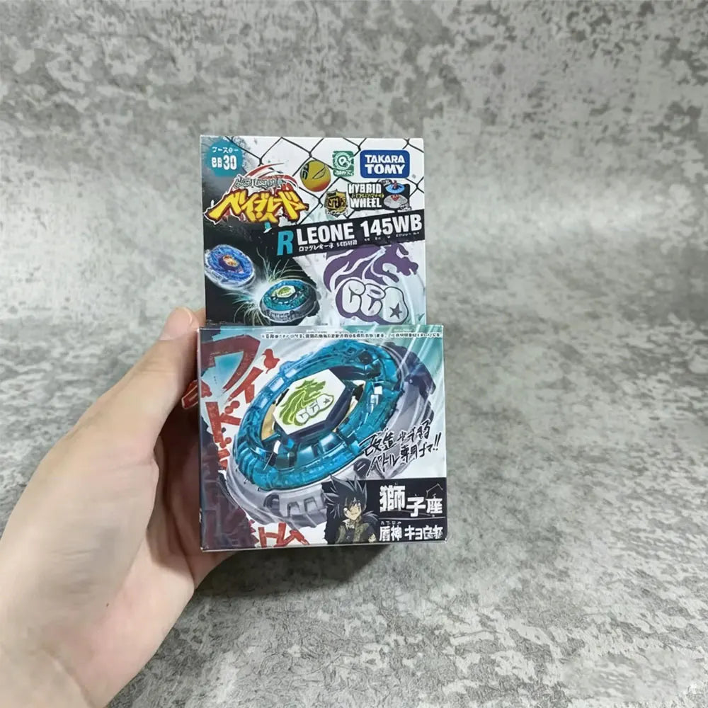 Boîte de figurine de combat métallique collectible RLEONE 145WB de Takara Tomy