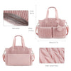 Waterproof Diaper Bag with Multiple Pockets for Parents