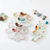 6-Layer Cotton Baby Bib with Reversible Design