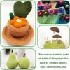 8-Color Wool Roving for Needle Felting – 100% Natural Fiber Craft Set