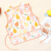 Waterproof Baby Full-Coverage Feeding Bib with Long Sleeves