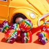 Seven-Layer Rainbow Polyhedral Dice Set for RPGs