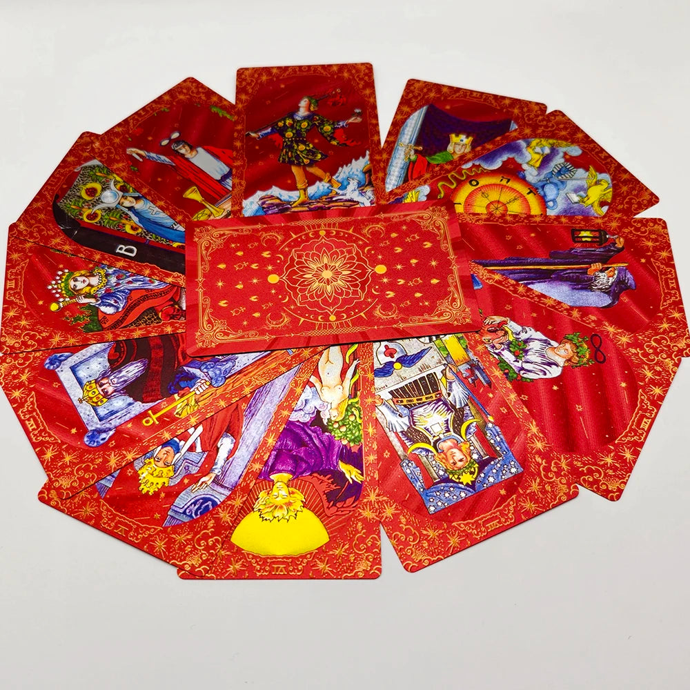 Gold Foil Rider Waite Tarot Deck