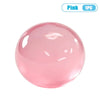 Pink squishy stress relief ball made from handmade coconut oil