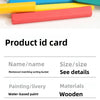 Wooden Montessori Color Sorting Toy for Toddlers