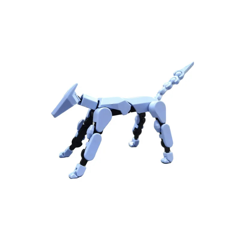 3D Articulated Action Figure Building Toy
